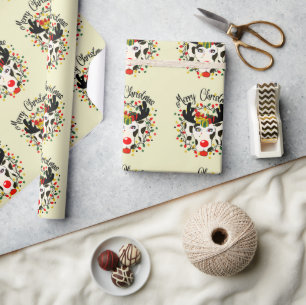 Papel De Presente presente dalmaciano de natal