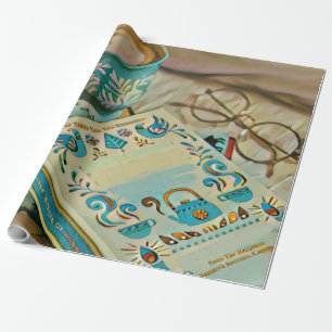 Papel De Presente Presente de amante de livros