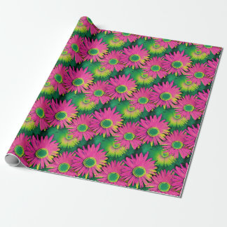 Papel De Presente Presente de aniversário | Arranjo Colorido da Flor