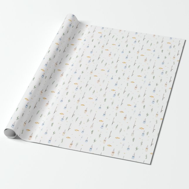 Papel De Presente Presente de Aniversário | Sempre Pense Como Um Pei (Desenrolado)