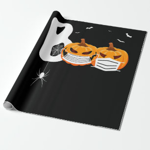 Papel De Presente Presente de aranha   Bombeiros Halloween Vestindo 