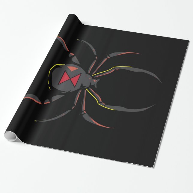 Papel De Presente Presente de aranha de viúva preta | Amantes De Ara (Desenrolado)
