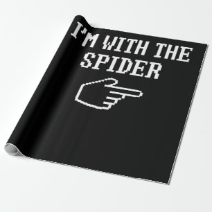 Papel De Presente Presente de aranha Estou com a fantasia de aranh