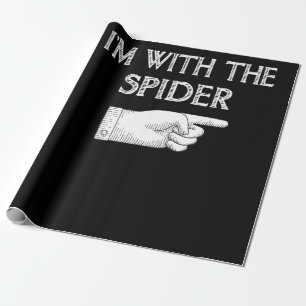 Papel De Presente Presente de aranha Estou com a fantasia de aranh