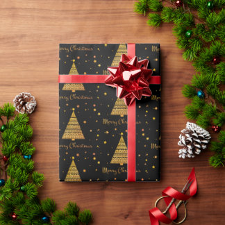 Papel De Presente presente de árvore de Natal