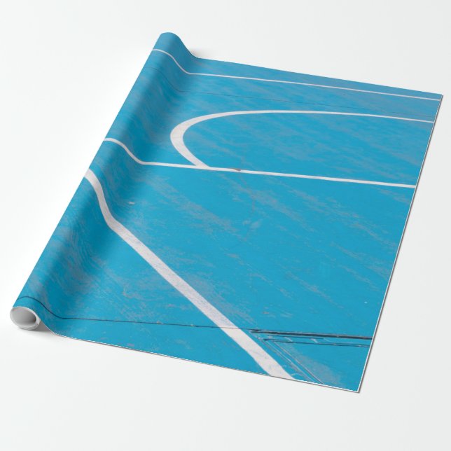 Papel De Presente Presente de basquete incrível (Desenrolado)