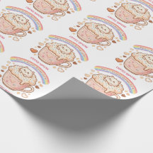 Presente de Café Latte Gatinho Fofo