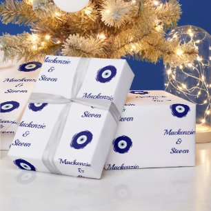 Papel De Presente Presente de casamento personalizado para casal com