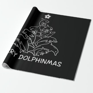 Papel De Presente Presente de Dolphin Lover| Dolphin Merry Christmas