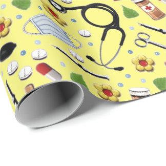 Papel De Presente Presente de Enfermeira