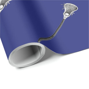 Papel De Presente Presente de Esportes de Lacrosse