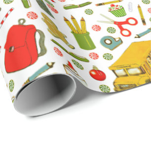 Papel De Presente Presente de Feriado do Professor