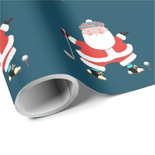 Papel De Presente Presente de Férias de Golfe