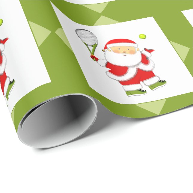 Papel De Presente Presente de Férias de Tênis (Ponta do rolo)