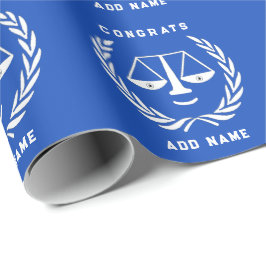 Papel De Presente Presente de Formando Único da Faculdade de Direito