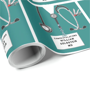 Papel De Presente Presente de Formatura de Médico
