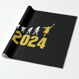 Papel De Presente Presente de Graduação Classe De 2024