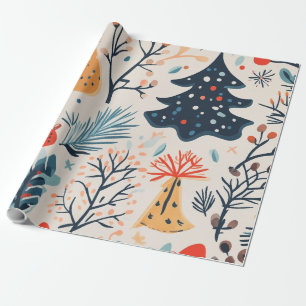Papel De Presente Presente de inverno fofo