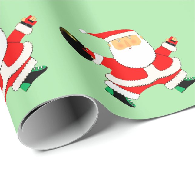 Papel De Presente Presente de Natal de Boliche (Ponta do rolo)