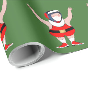 Papel De Presente Presente de Natal de Luta Livre