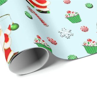 Papel De Presente Presente de Natal de Pesca Criativa