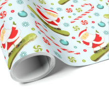 Presente de Natal de Snowboarding Snowboarder Féri