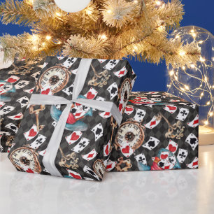 Papel De Presente Presente de Natal em Alice no País das Maravilhas