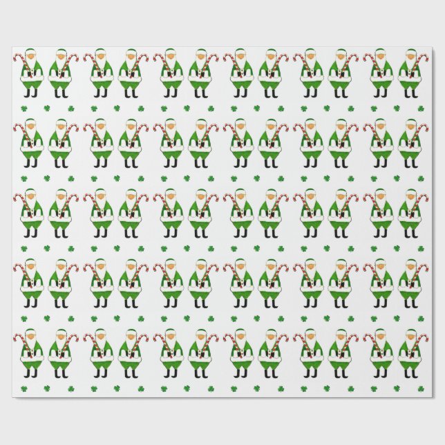 Papel De Presente Presente de Natal irlandês (Aberto)