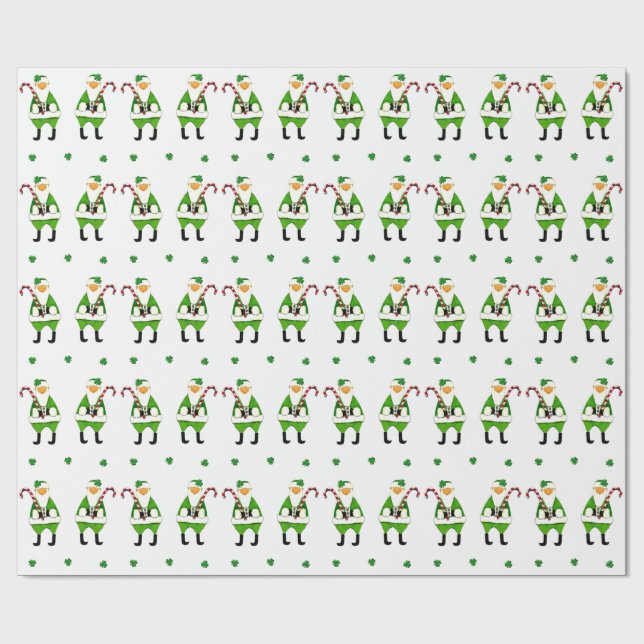 Papel De Presente Presente de Natal irlandês (Aberto)