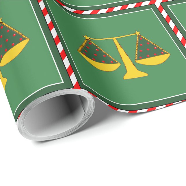 Papel De Presente Presente de Natal para Advogado (Ponta do rolo)
