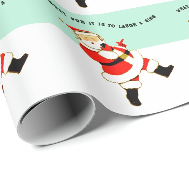 Papel De Presente Presente de Natal para Amante de Música (Ponta do rolo)
