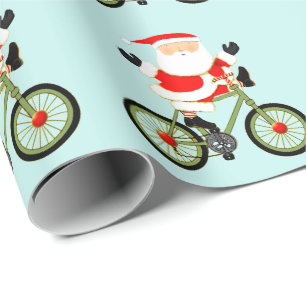 Papel De Presente Presente de Natal para Ciclista