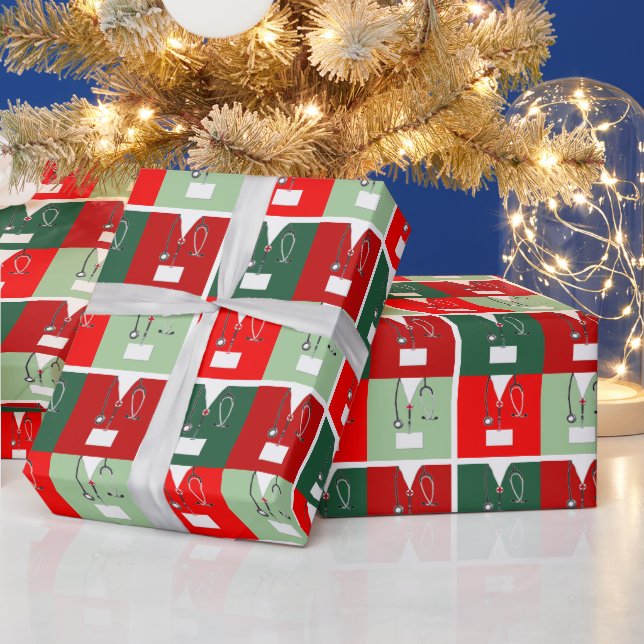 Papel De Presente Presente de Natal para Enfermeira (Feriados)