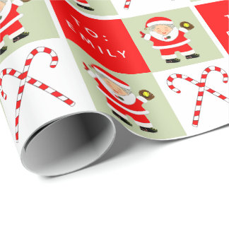 Papel De Presente Presente de Natal para Meninas de Softbol