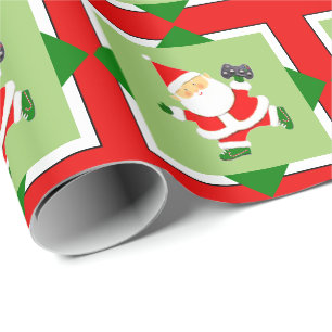 Papel De Presente presente de Natal para vídeo-gamer