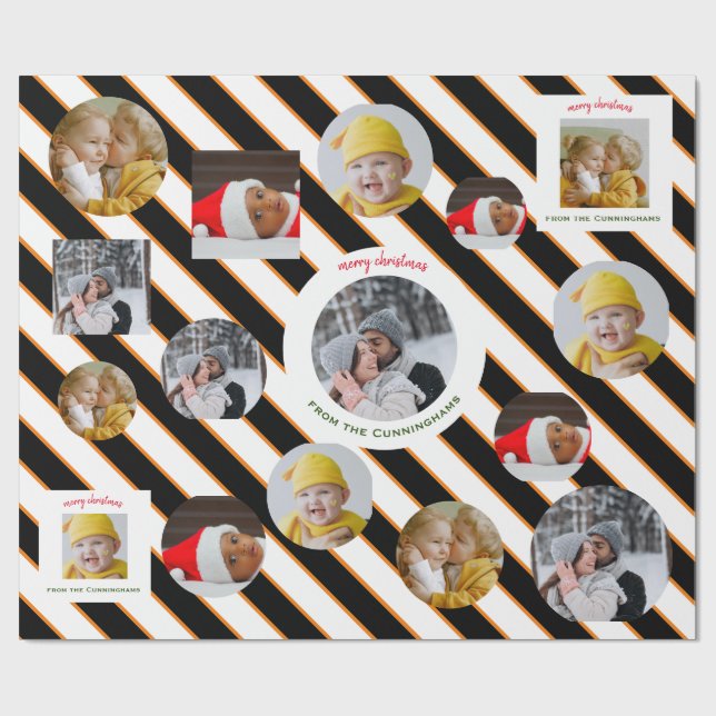 Papel De Presente Presente de Natal Personalizado 🎄 Férias de Quatr (Aberto)