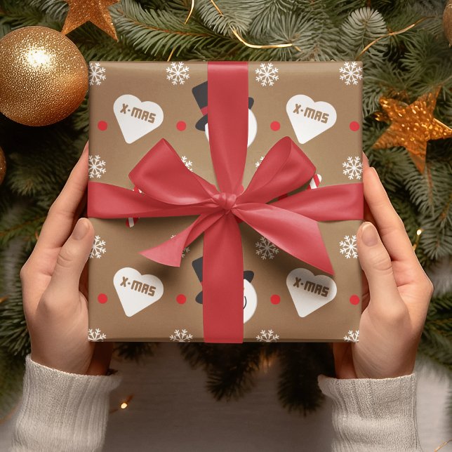 Papel De Presente Presente de Natal X-max (Criador carregado)
