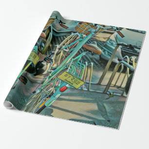 Papel De Presente Presente De Passagem Para Ciclista