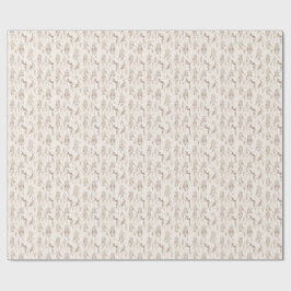 Papel De Presente Presente de Penas de Sonho Boho Lua Estrelas
