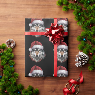 Papel De Presente Presente Divertido de Natal para Amantes de Animai