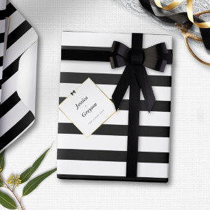 Papel De Presente Presente Dourado de Casamento de Frame  da Faixa B