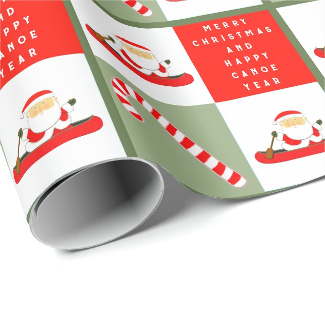 Papel De Presente Presente engraçado de Natal (Ponta do rolo)