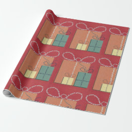 Papel De Presente Presente feliz de BIrthday com Arco