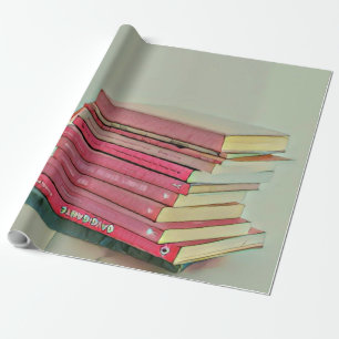 Papel De Presente Presente legal para amantes de livros