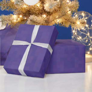 Papel De Presente Presente moderno de padrão violeta violeta mínim
