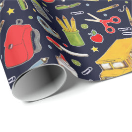 Papel De Presente Presente na escola