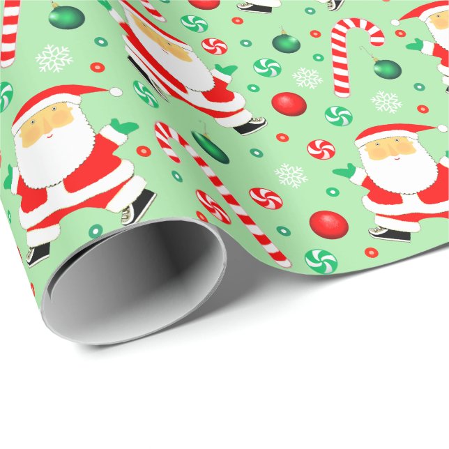 Papel De Presente Presente no Natal do Esporte Kickball (Ponta do rolo)