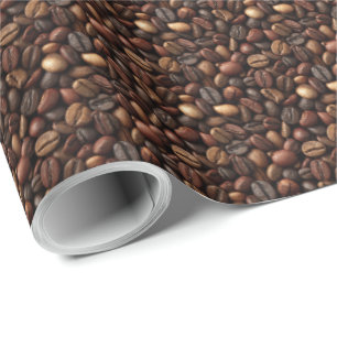 Papel De Presente Presente para Amante de Café Grão de Espresso
