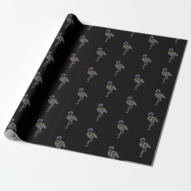 Papel De Presente Presente para Amante de Estética de Animal Fofo Fl (Desenrolado)