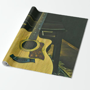 Papel De Presente Presente para amigo guitarrista
